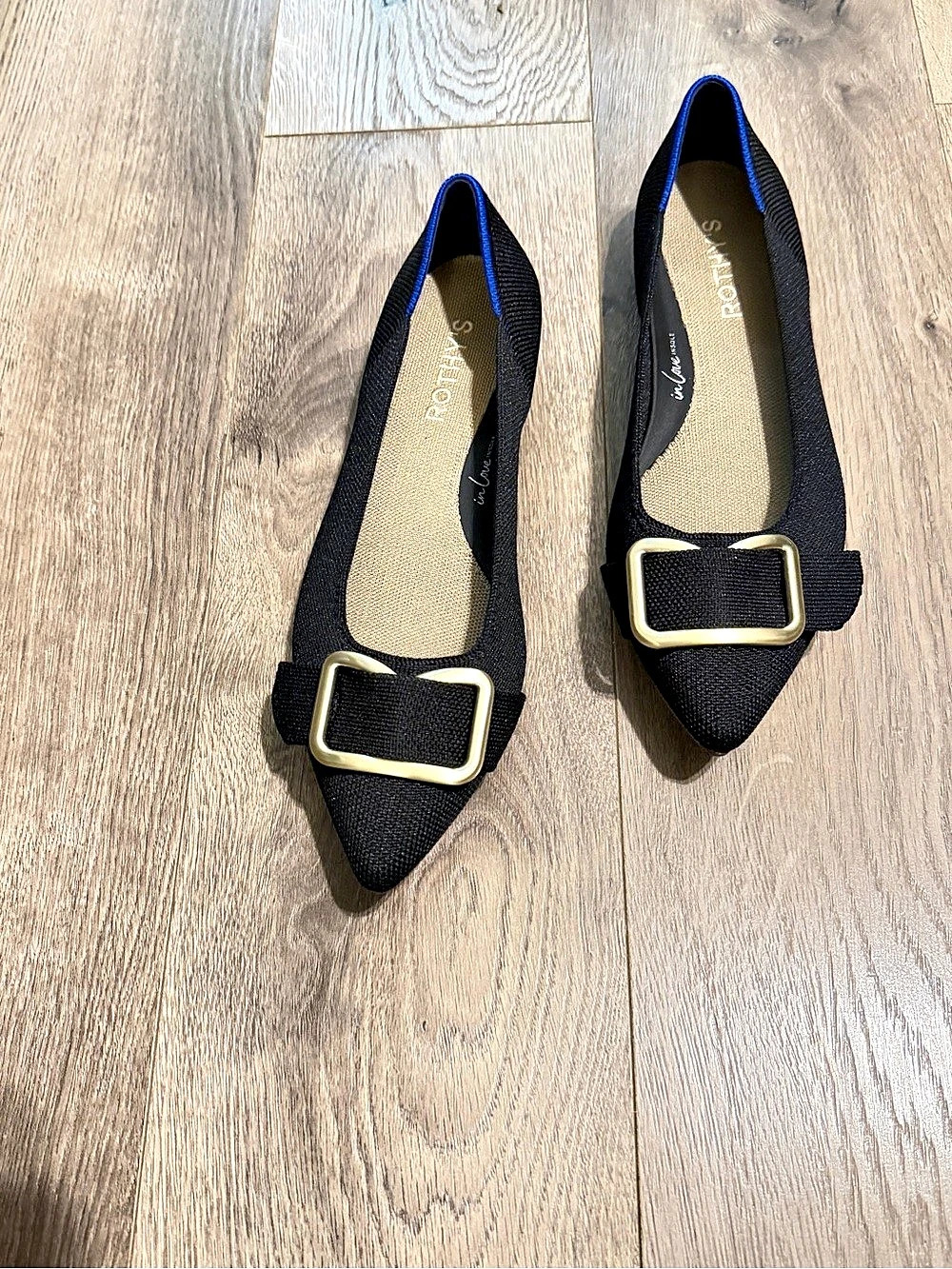 Rothy’s Emblem Point 2 flats size 2